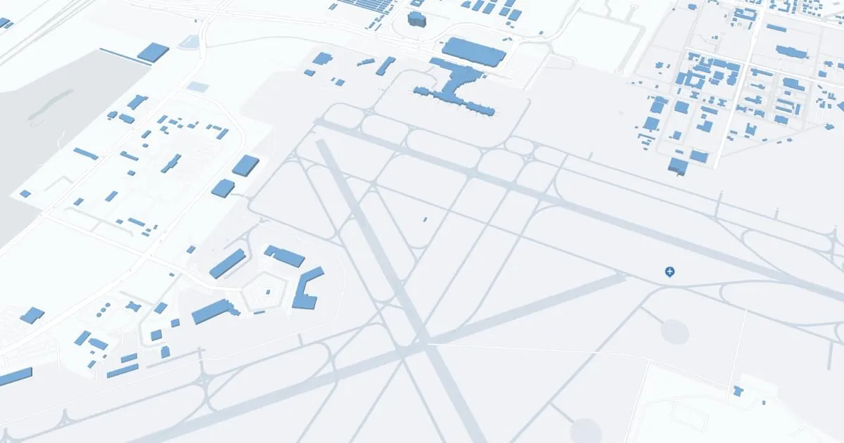 Albuquerque International Sunport (ABQ) Map