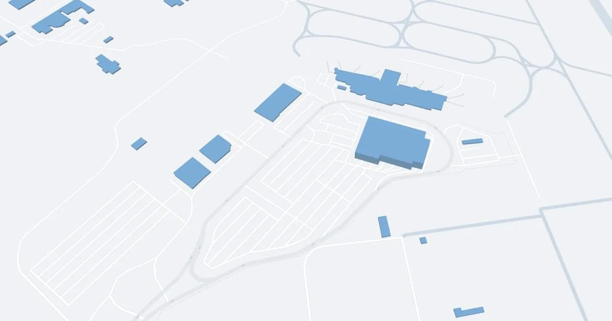 Atlantic City International Airport (ACY) Map