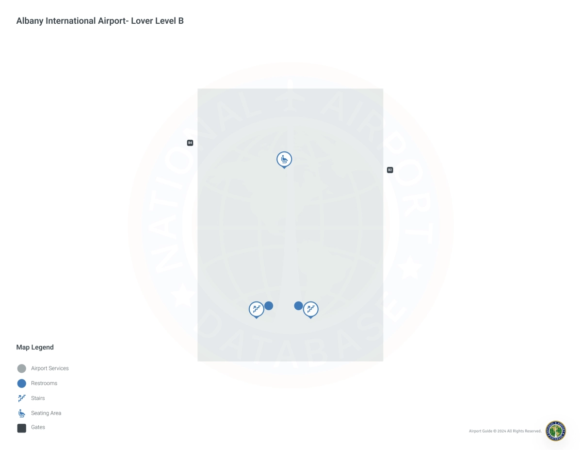 ALB Terminal / Lover Level B Map