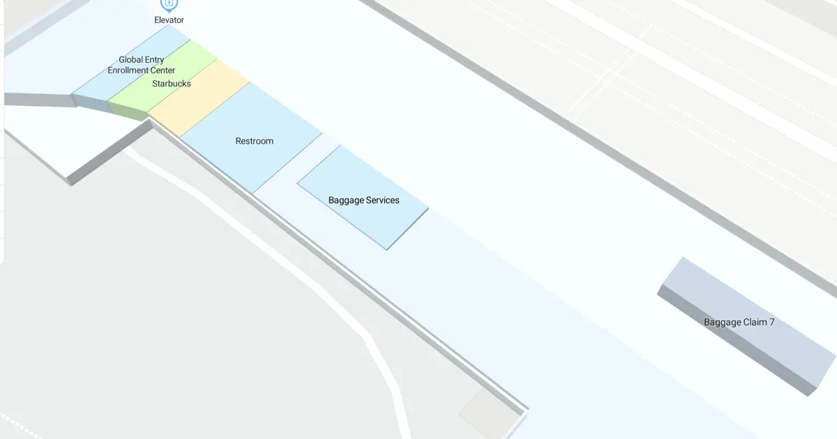 Hartsfield-Jackson Atlanta International Airport Terminal International Interactive Map