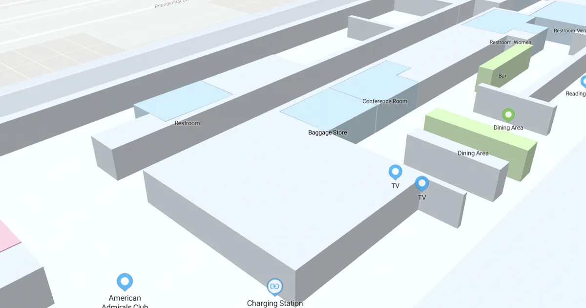 Austin-Bergstrom International Airport Terminal Map