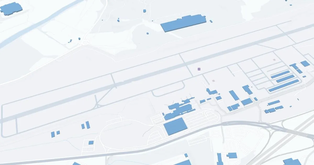 Asheville Regional Airport (AVL) Terminal-1 Map