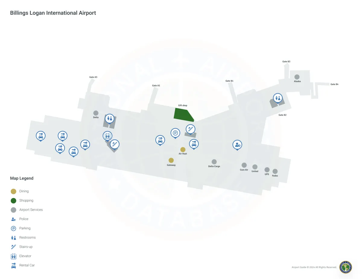 BIL Terminal / Level 1 Map