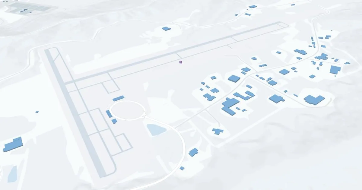 Raleigh County Memorial Airport (BKW) Map