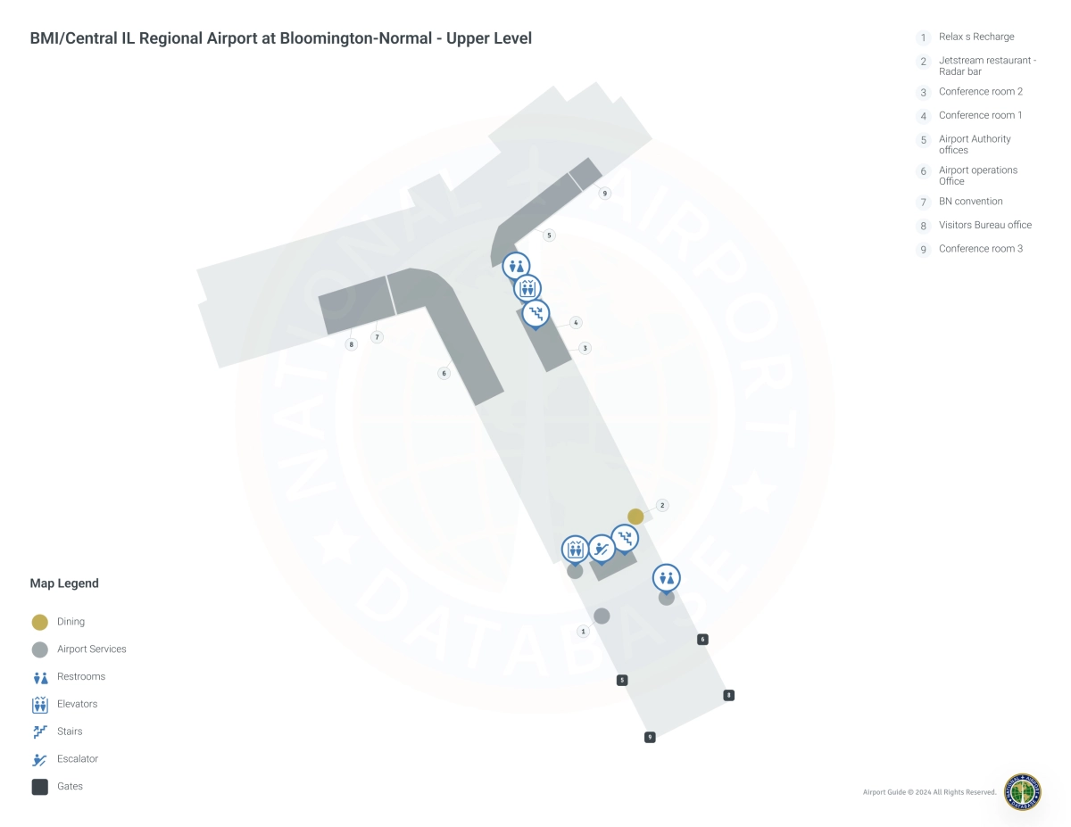 BMI Terminal / Level 3 Map