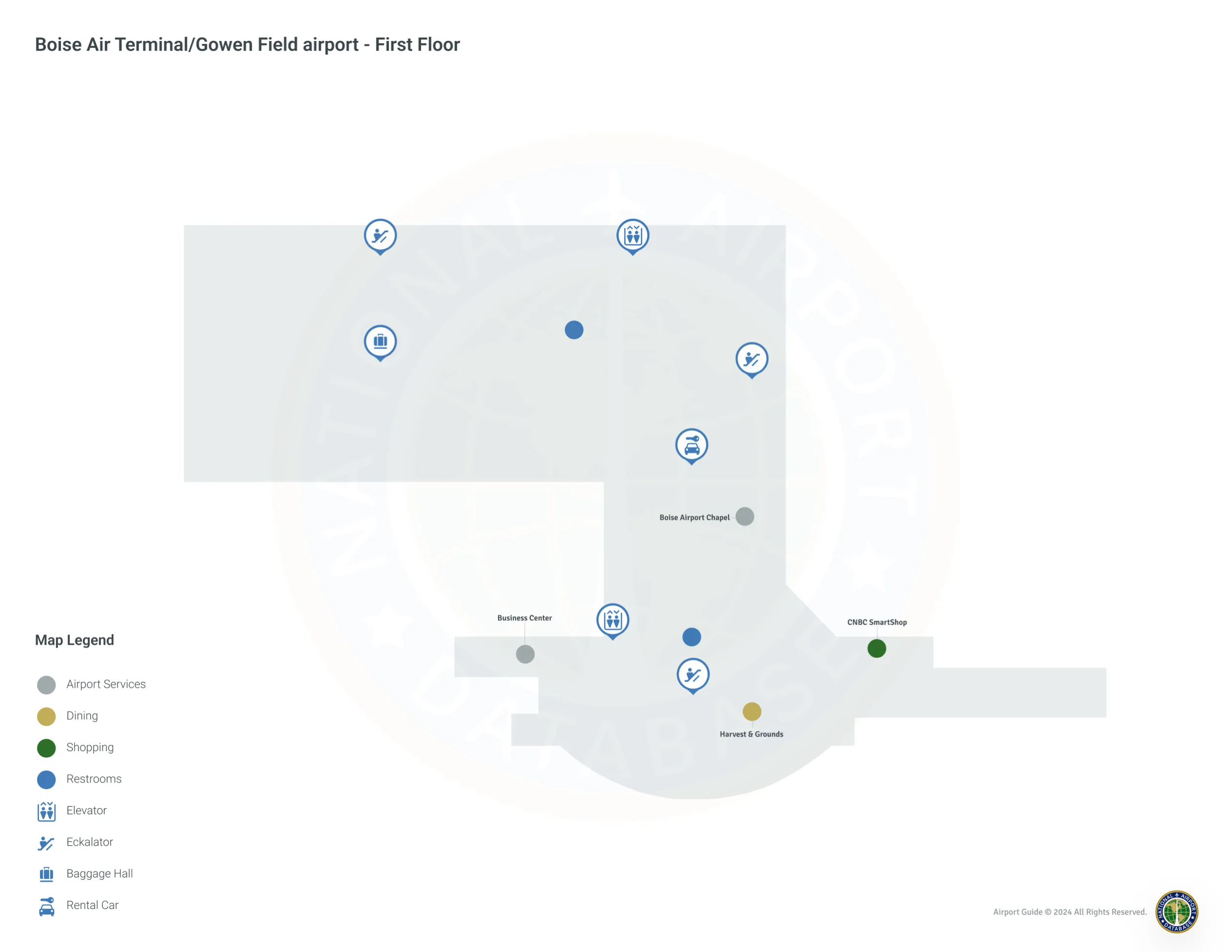 BOI Terminal Level 1 map