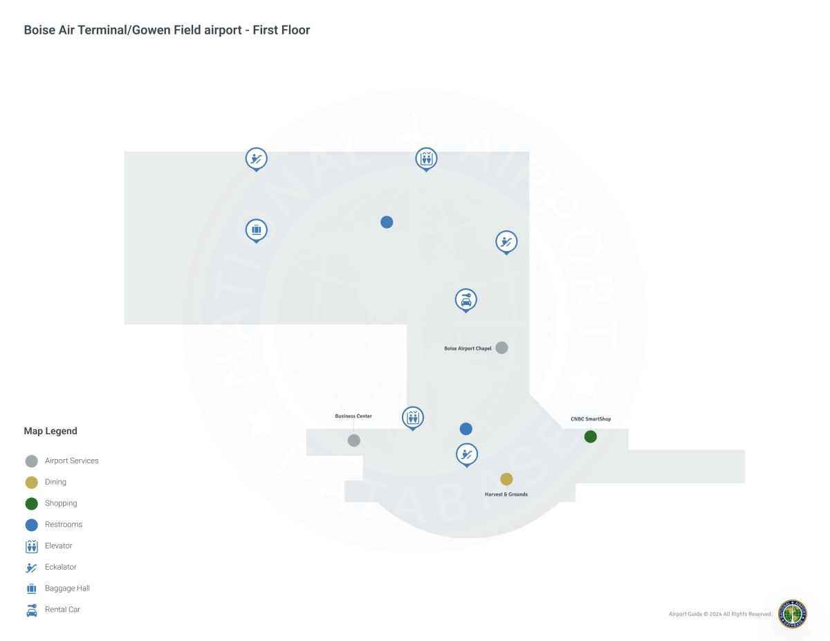 BOI Terminal / Level 1 Map