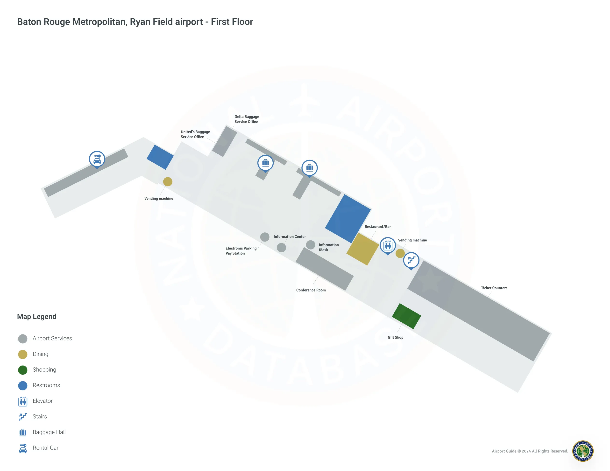 BTR Terminal Level 1 map