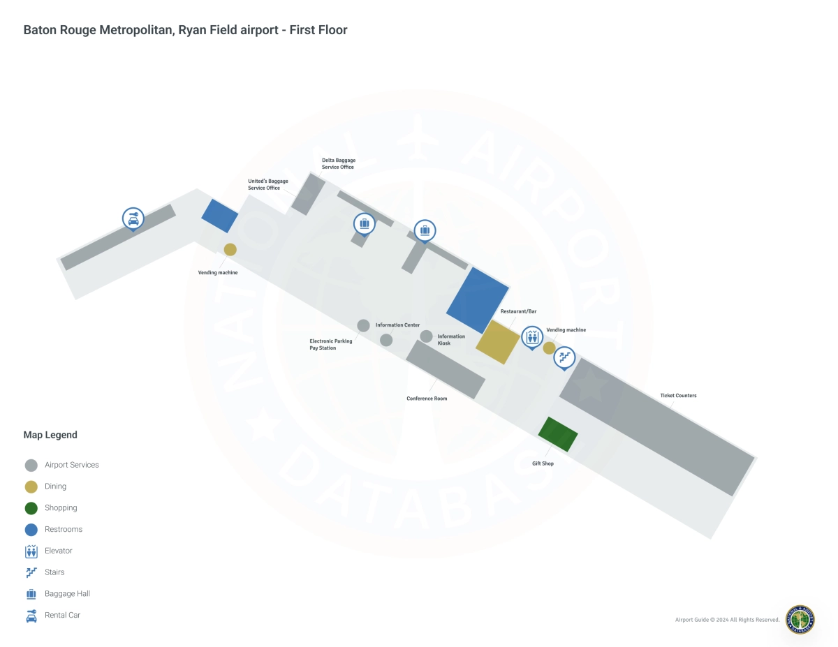 BTR Terminal Level 1 map