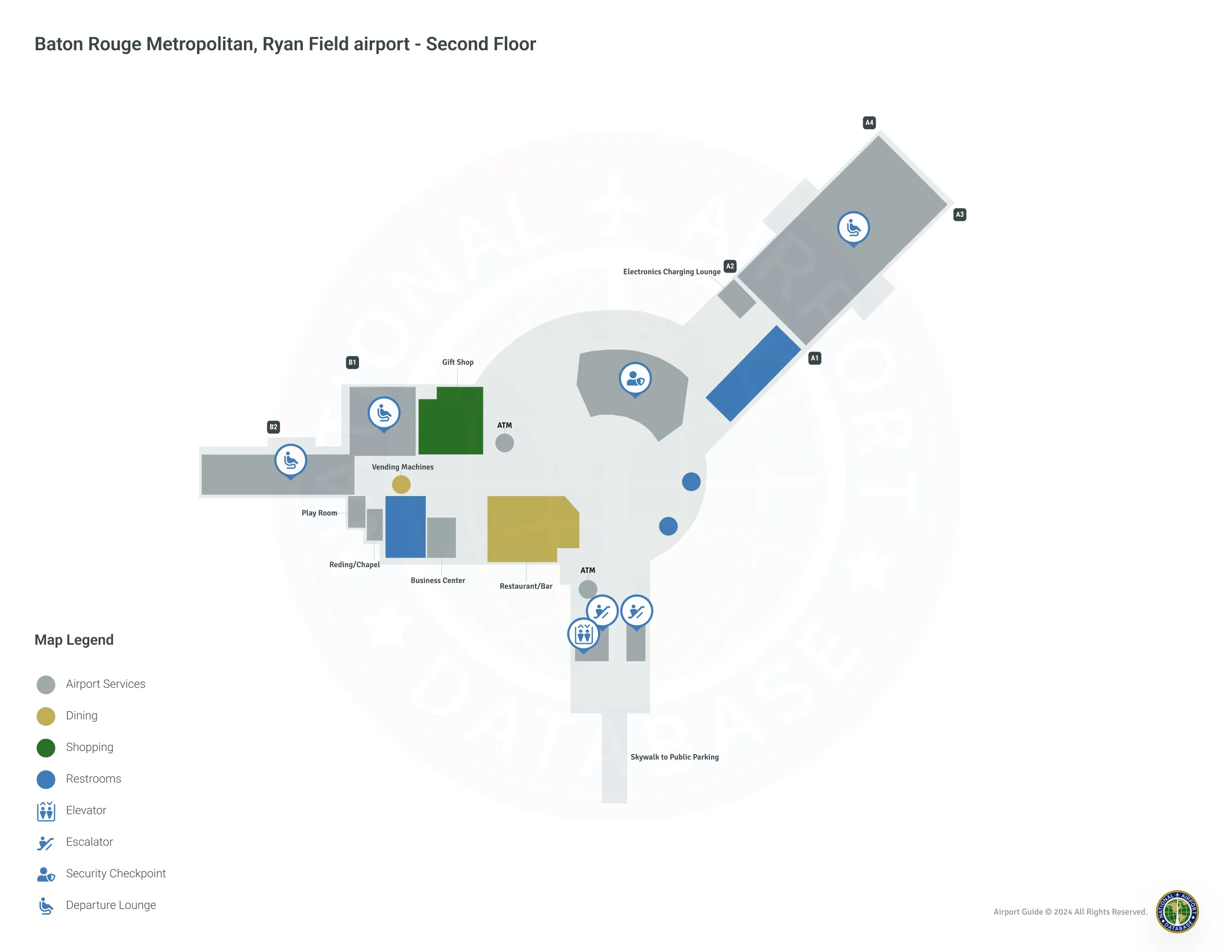 BTR Terminal Level 2 map