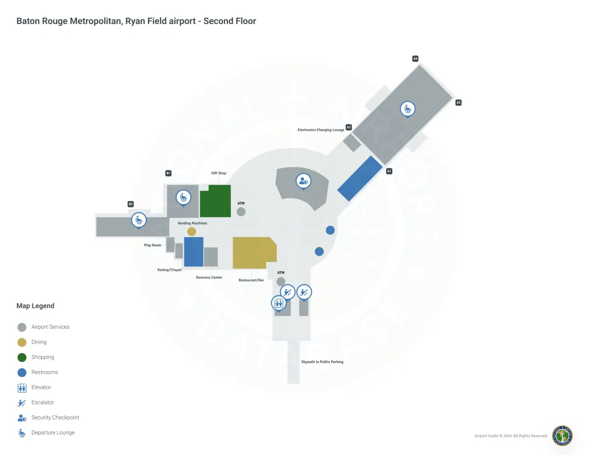 BTR Terminal / Level 2 Map