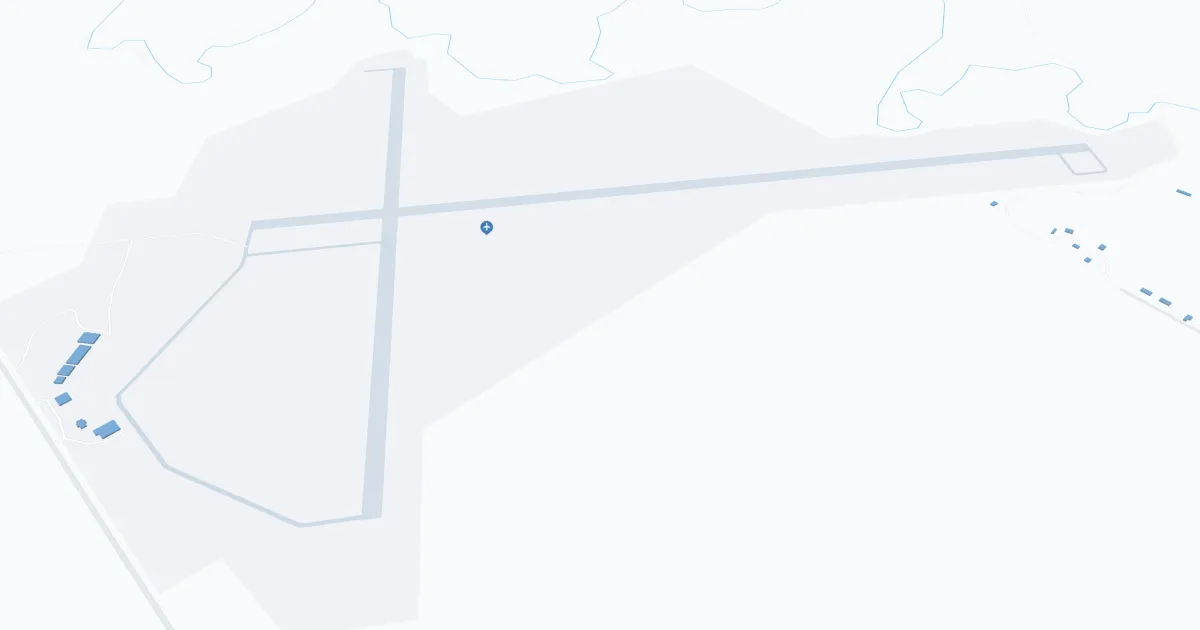 Chadron Municipal Airport (CDR) Map