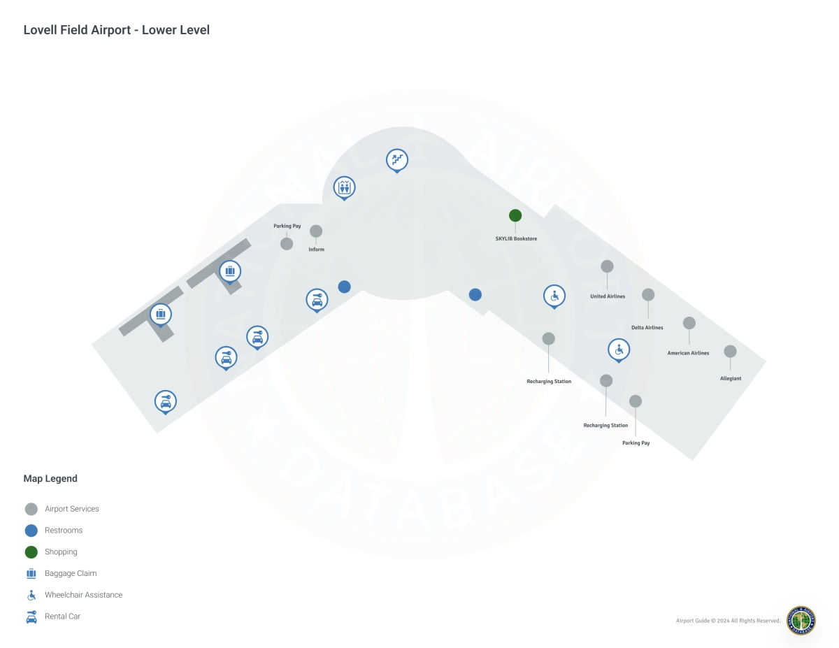 CHA Terminal / Level 1 Map