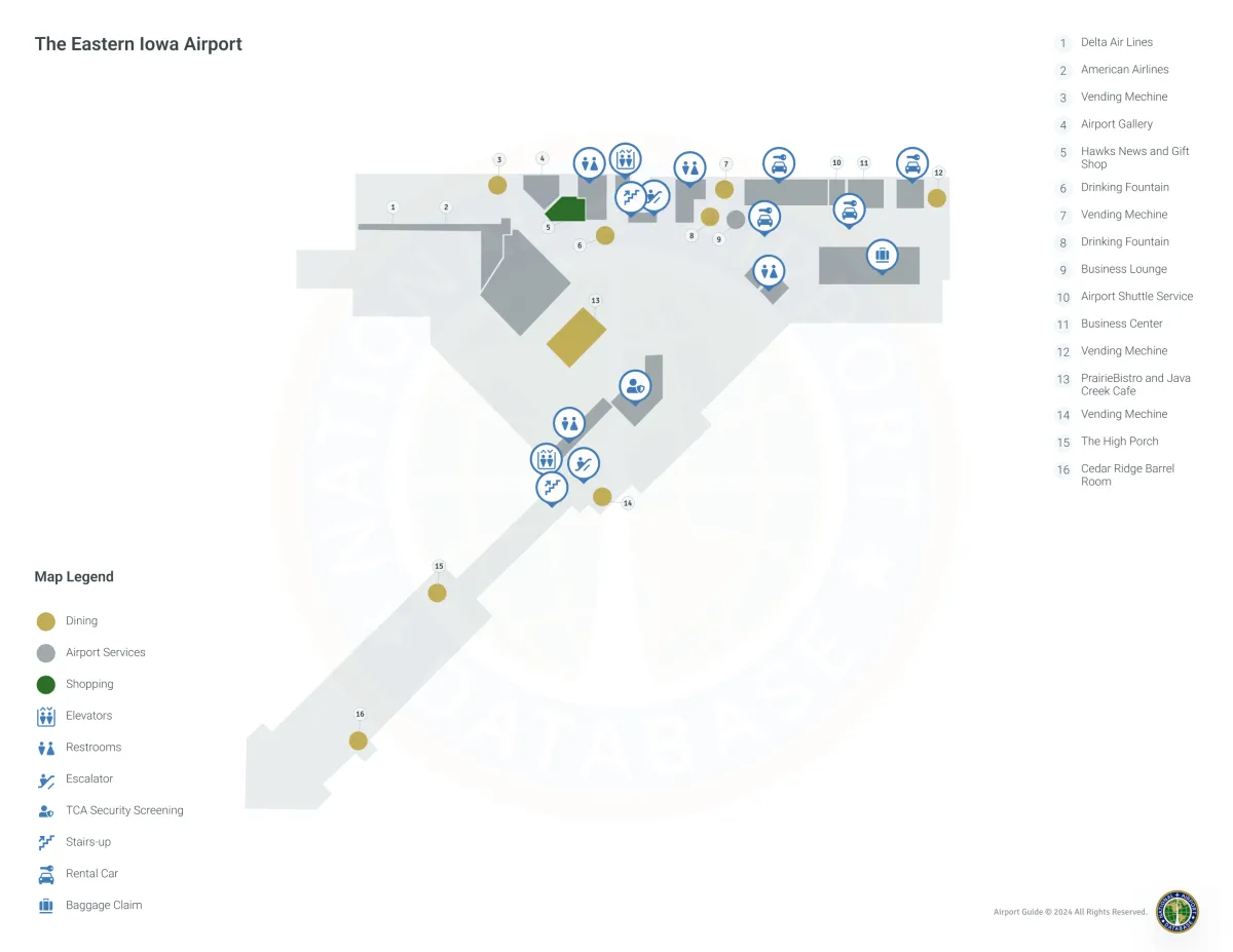 CID Terminal / Level 1 Map