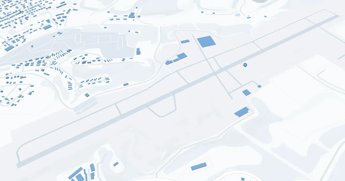 North Central West Virginia Airport (CKB) Map