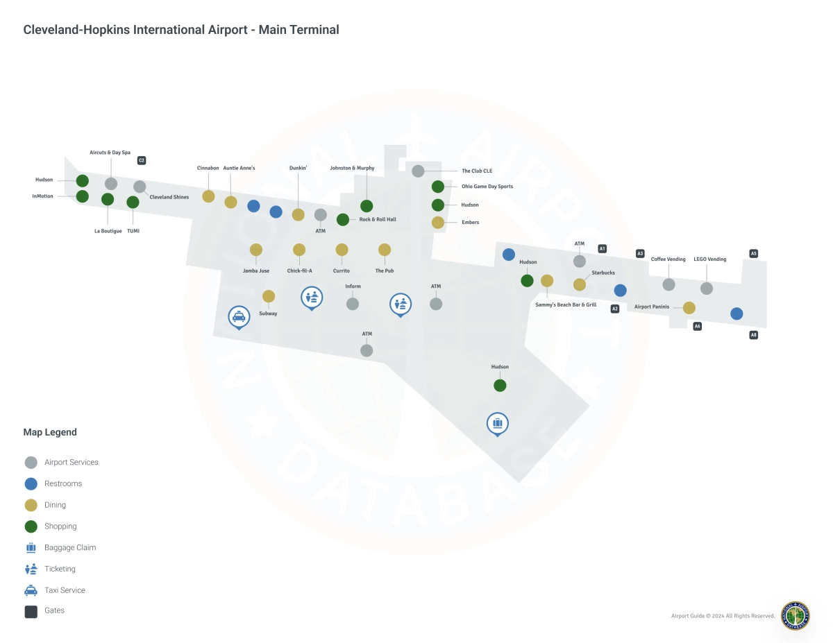 CLE Terminal / Level 1 Map