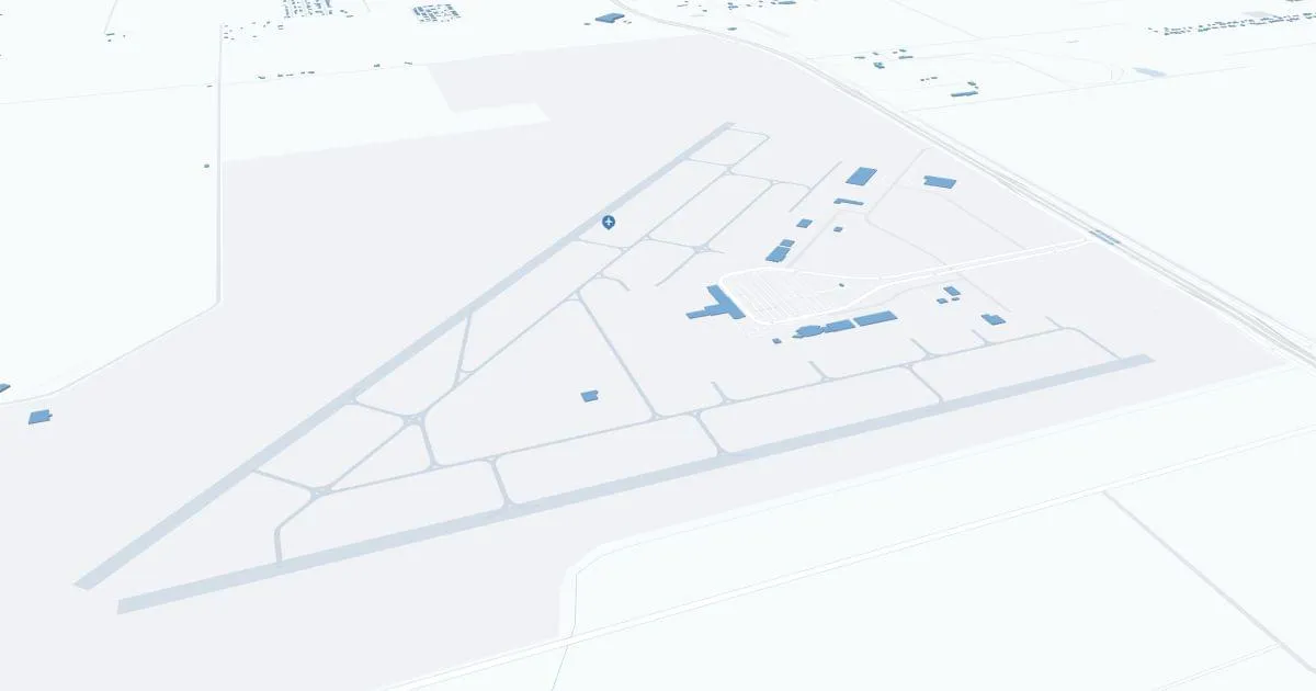 Corpus Christi International Airport (CRP) Map
