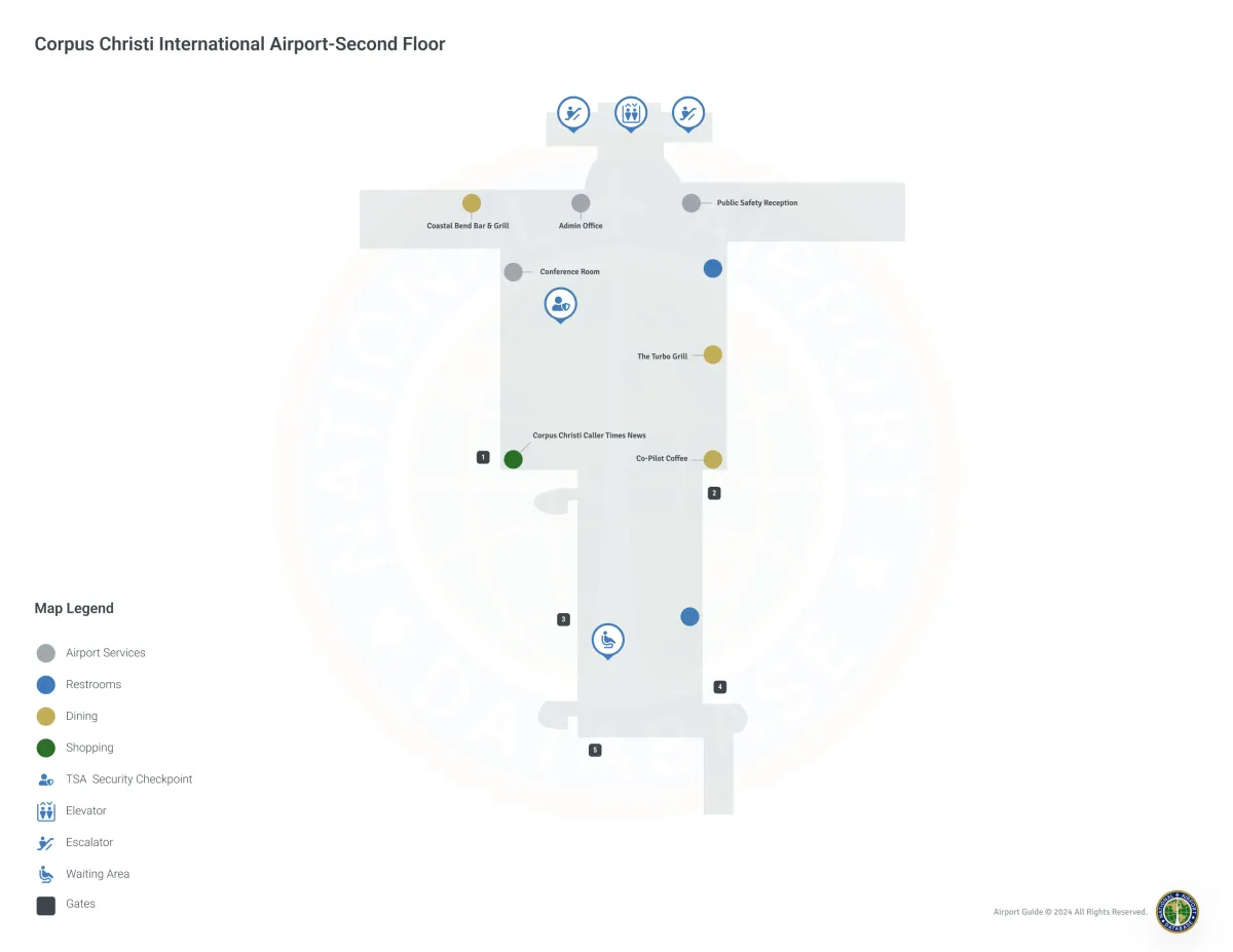 CRP Terminal / Level 2 Map