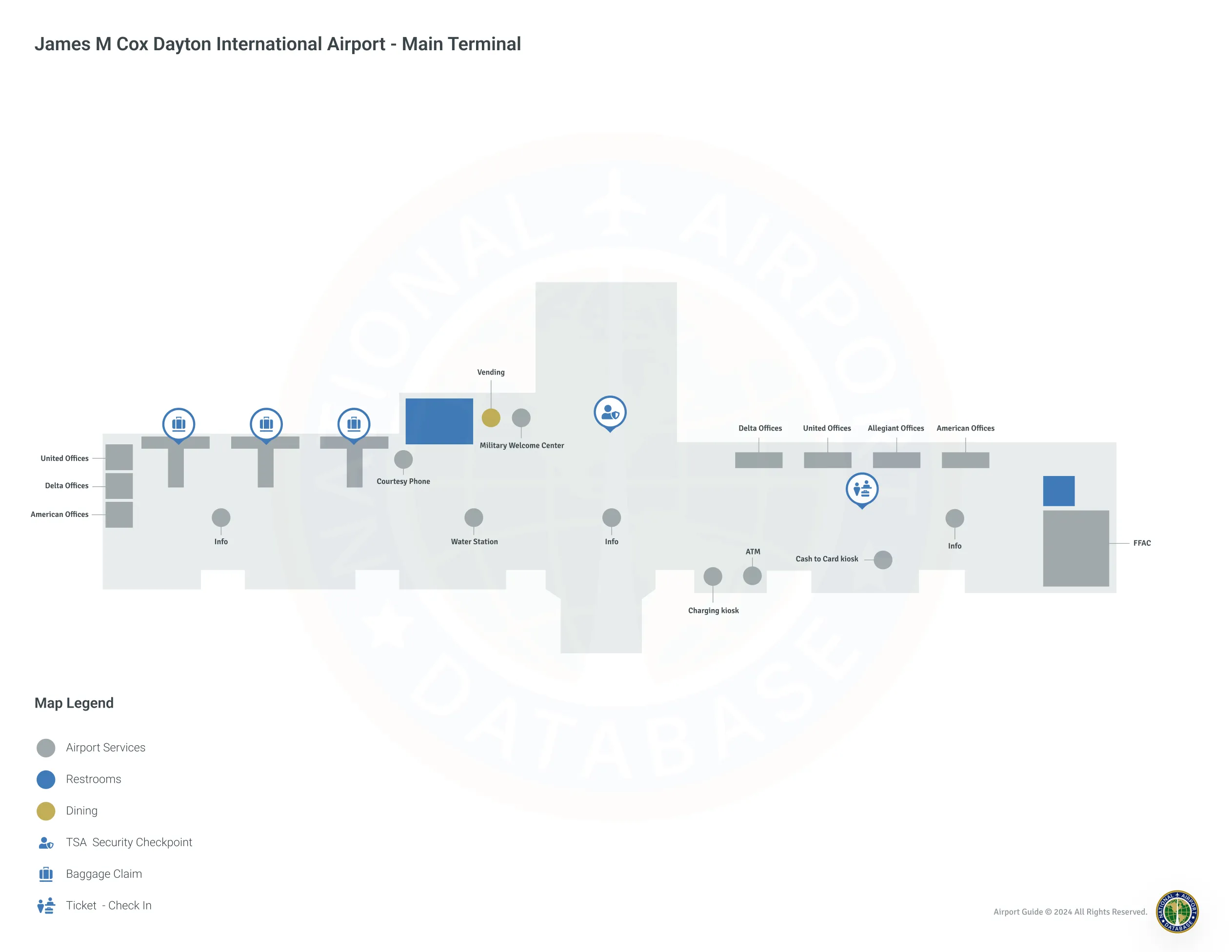 DAY Terminal Level 1 map