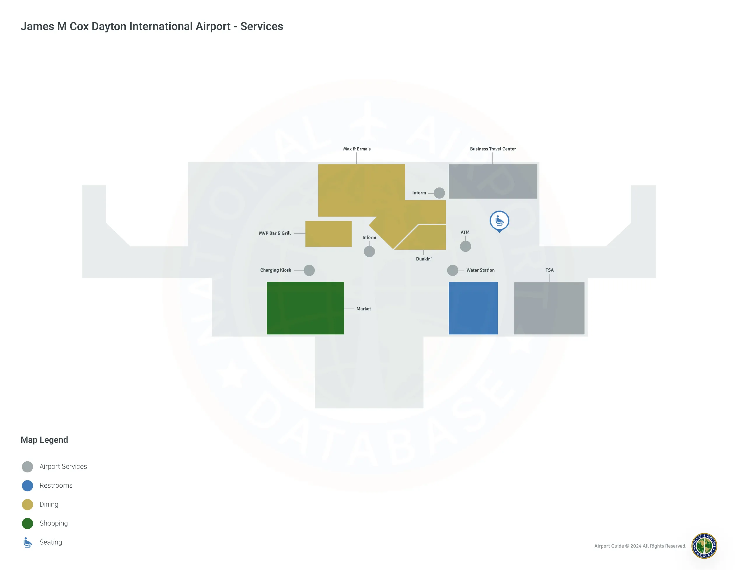 DAY Terminal Level 2 map