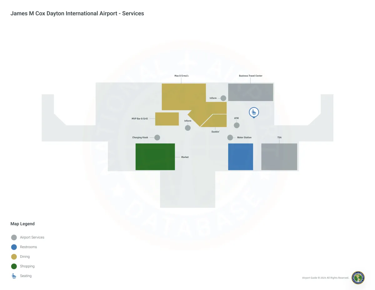 DAY Terminal / Level 2 Map