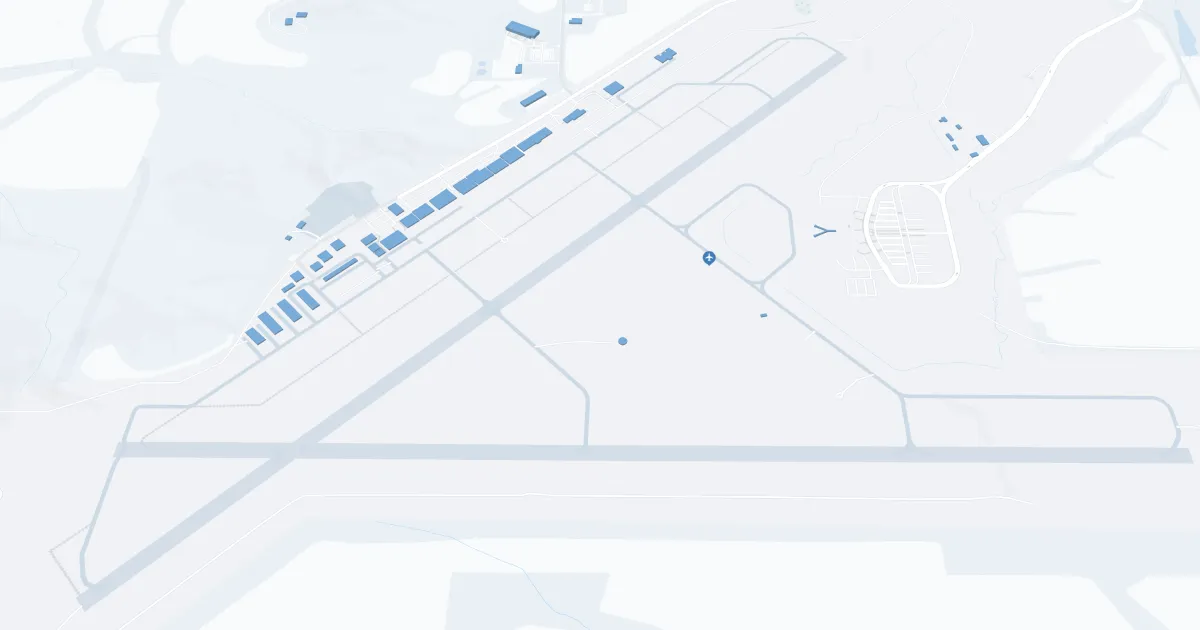 Dubuque Regional Airport (DBQ) Map