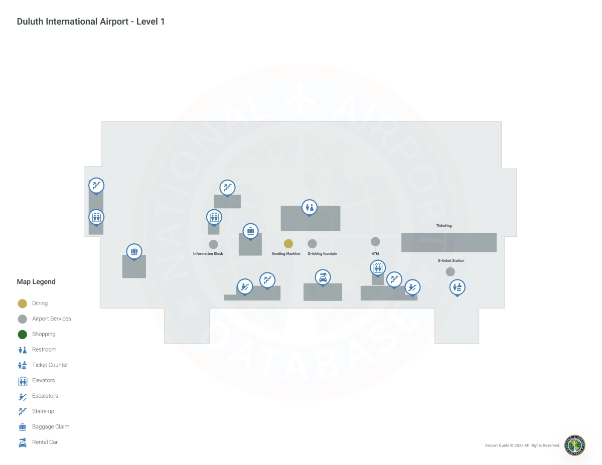 DLH Terminal / Level 1 Map