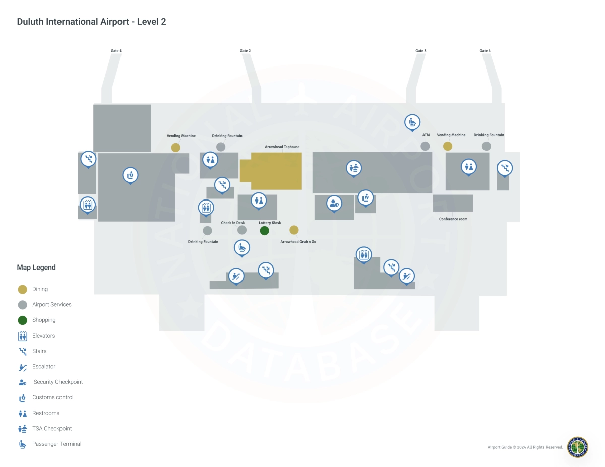 DLH Terminal / Level 2 Map