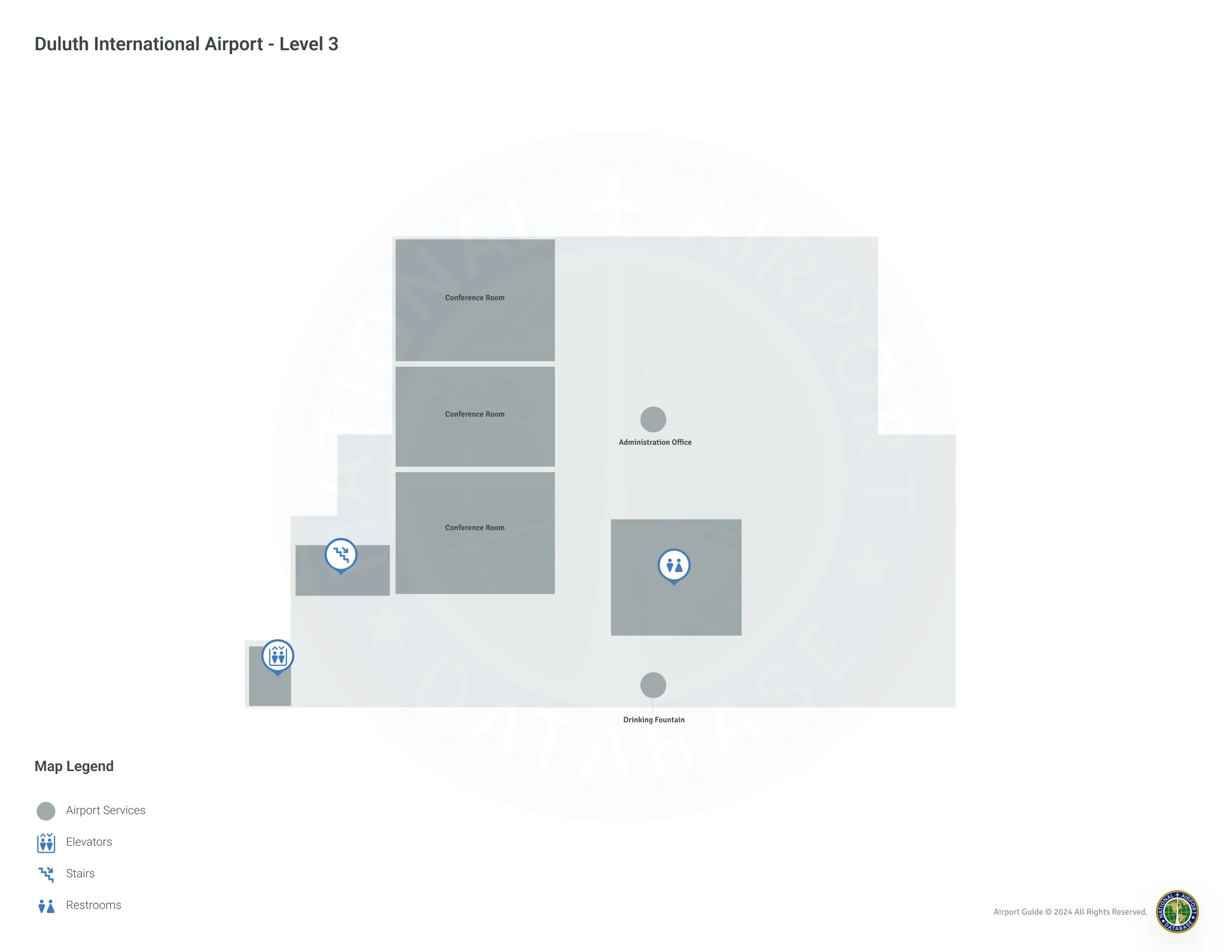 DLH Terminal Level 3 map