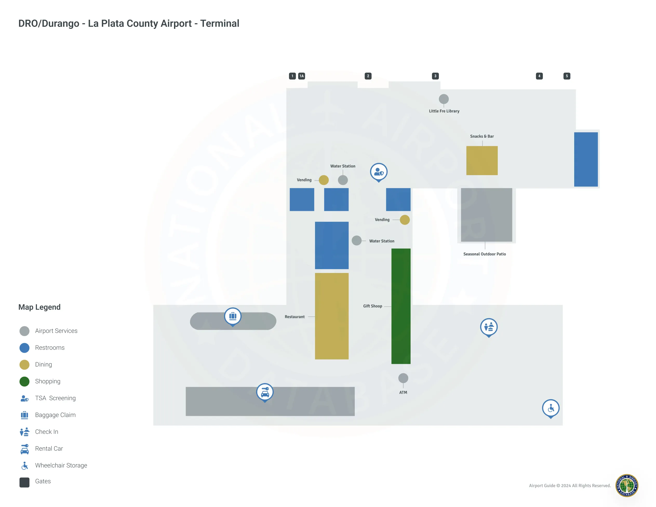 DRO Terminal Level 1 map
