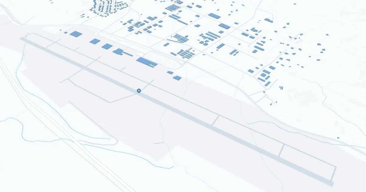 Eagle County Regional Airport (EGE) Map