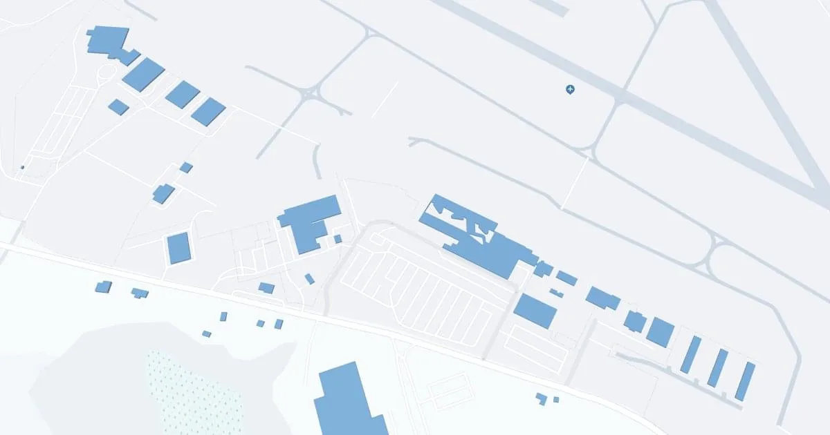 Elmira Corning Regional Airport (ELM) Map
