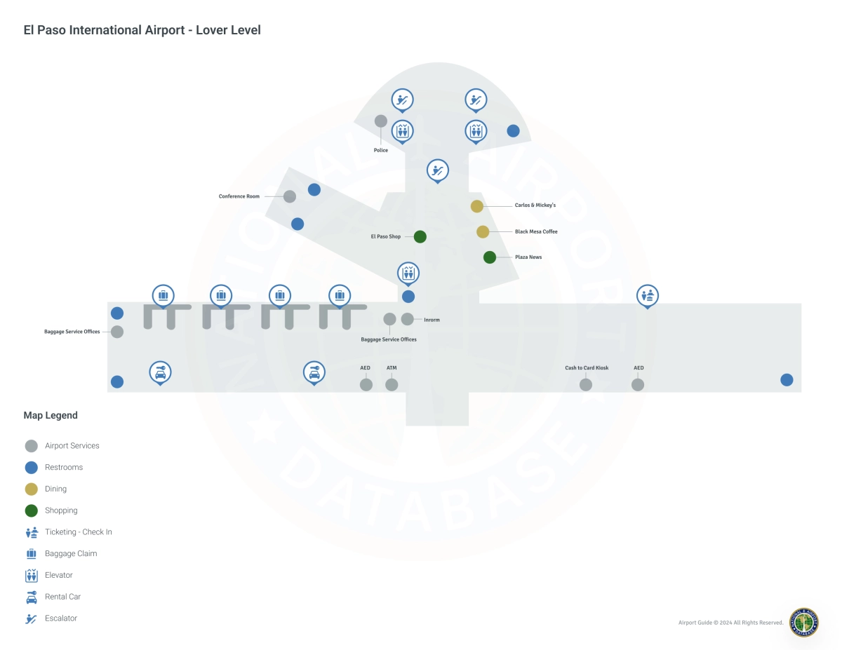 ELP Terminal / Level 1 Map