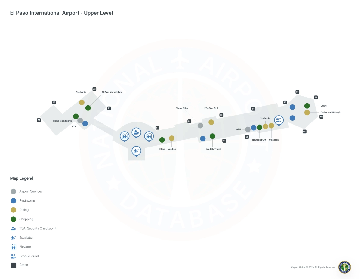 ELP Terminal / Level 2 Map