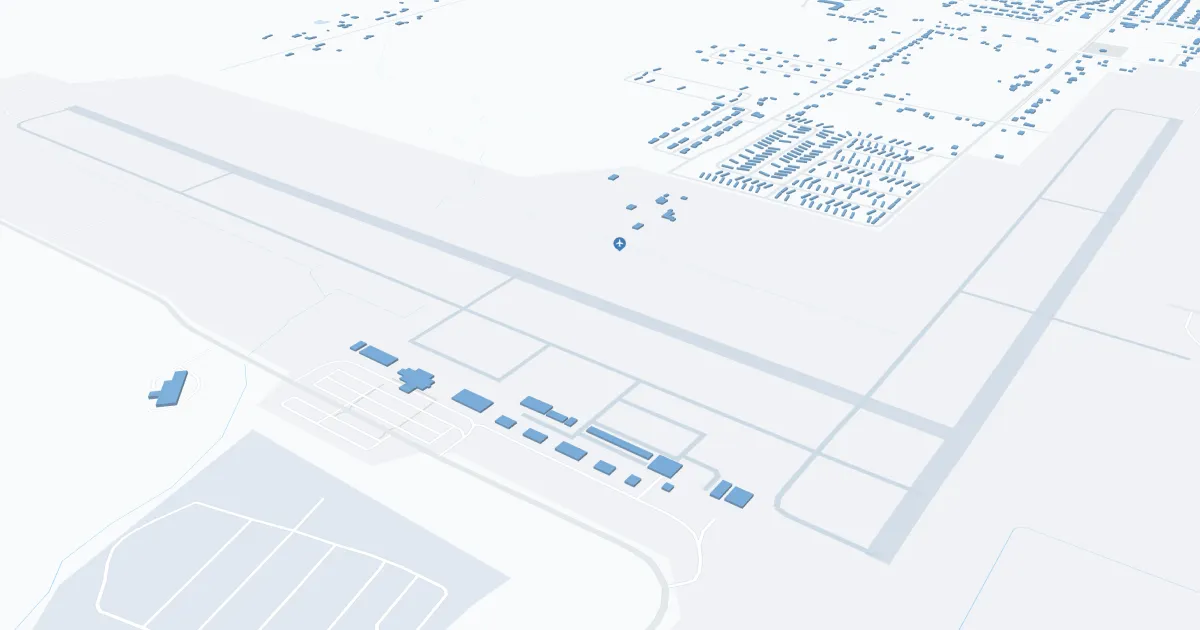 Delta County Airport (ESC) Map