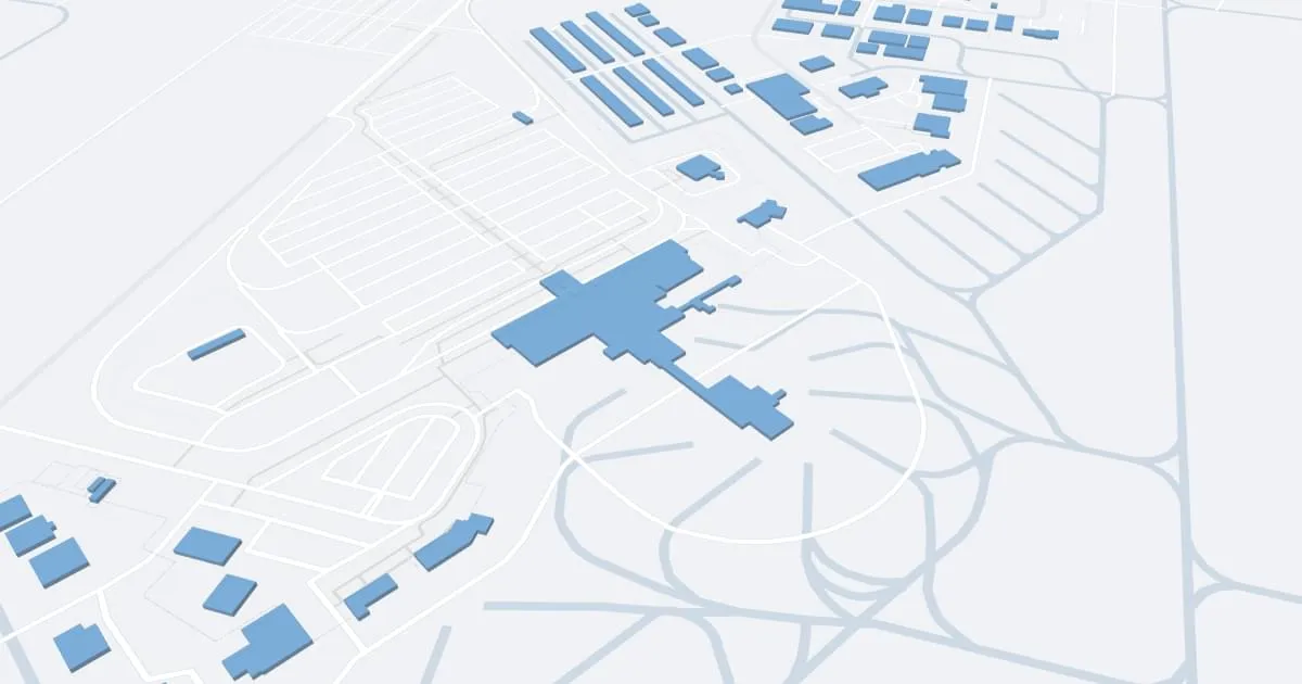 Eugene Airport-Mahlon Sweet Field (EUG) Map