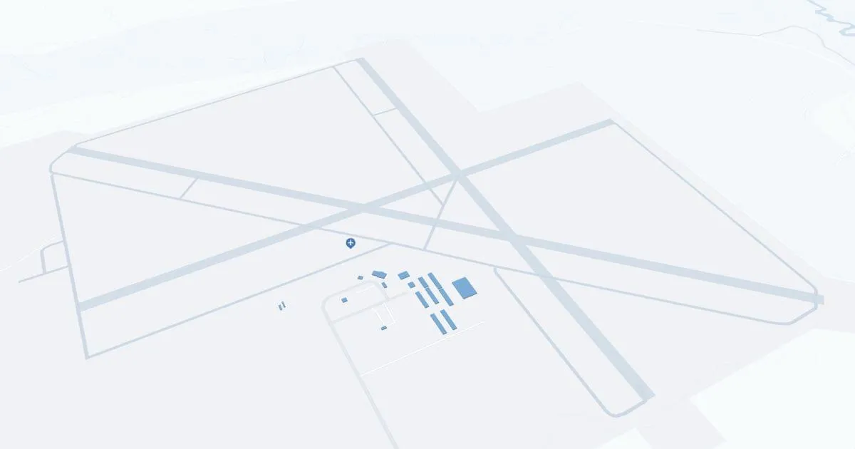 Bishop International Airport (FNT) Map