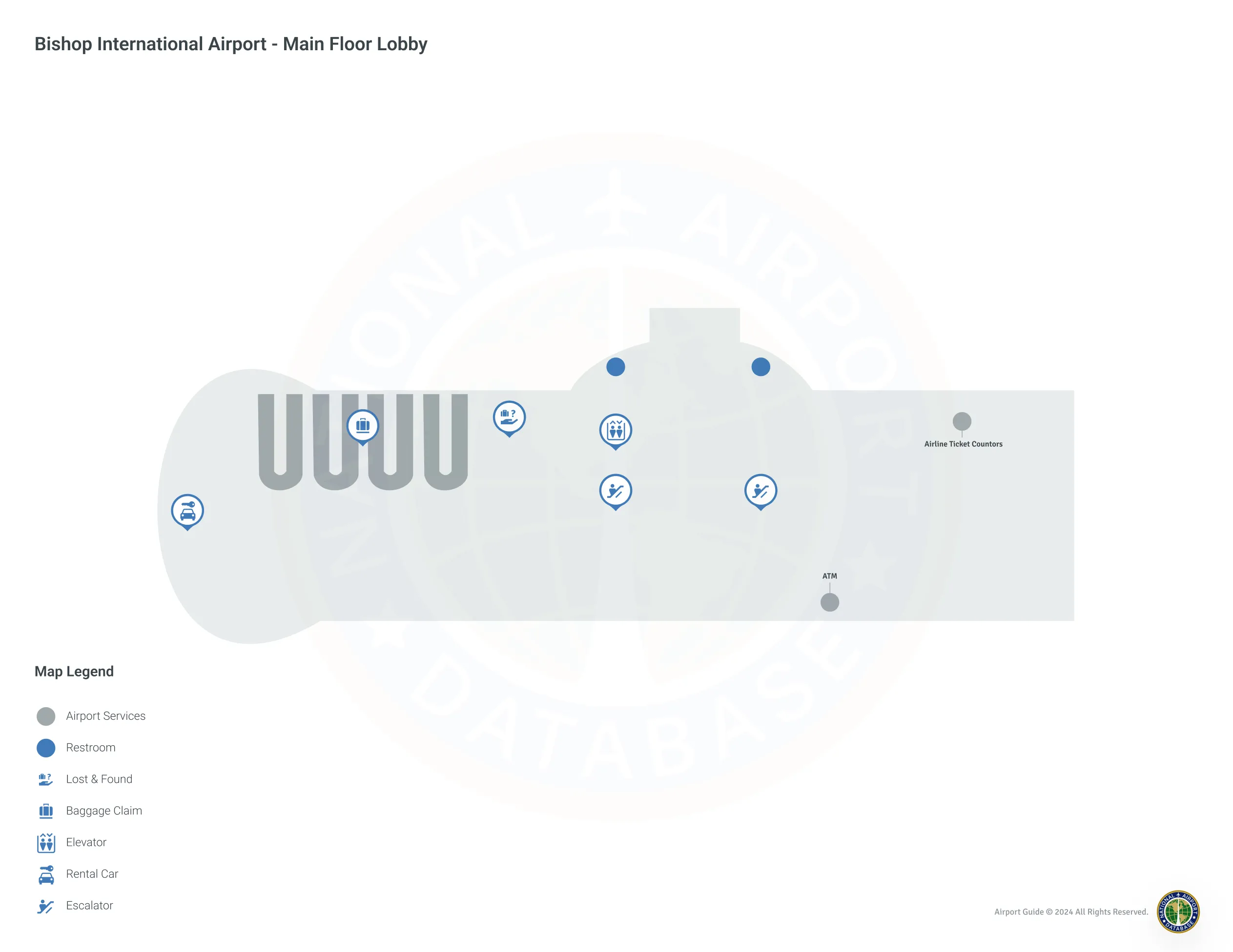 FNT Terminal Level 1 map