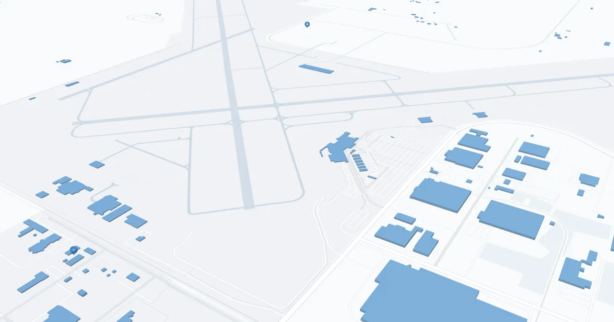 Fort Wayne International Airport (FWA) Map