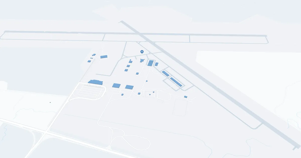 Gillette-Campbell County Airport (GCC) Map