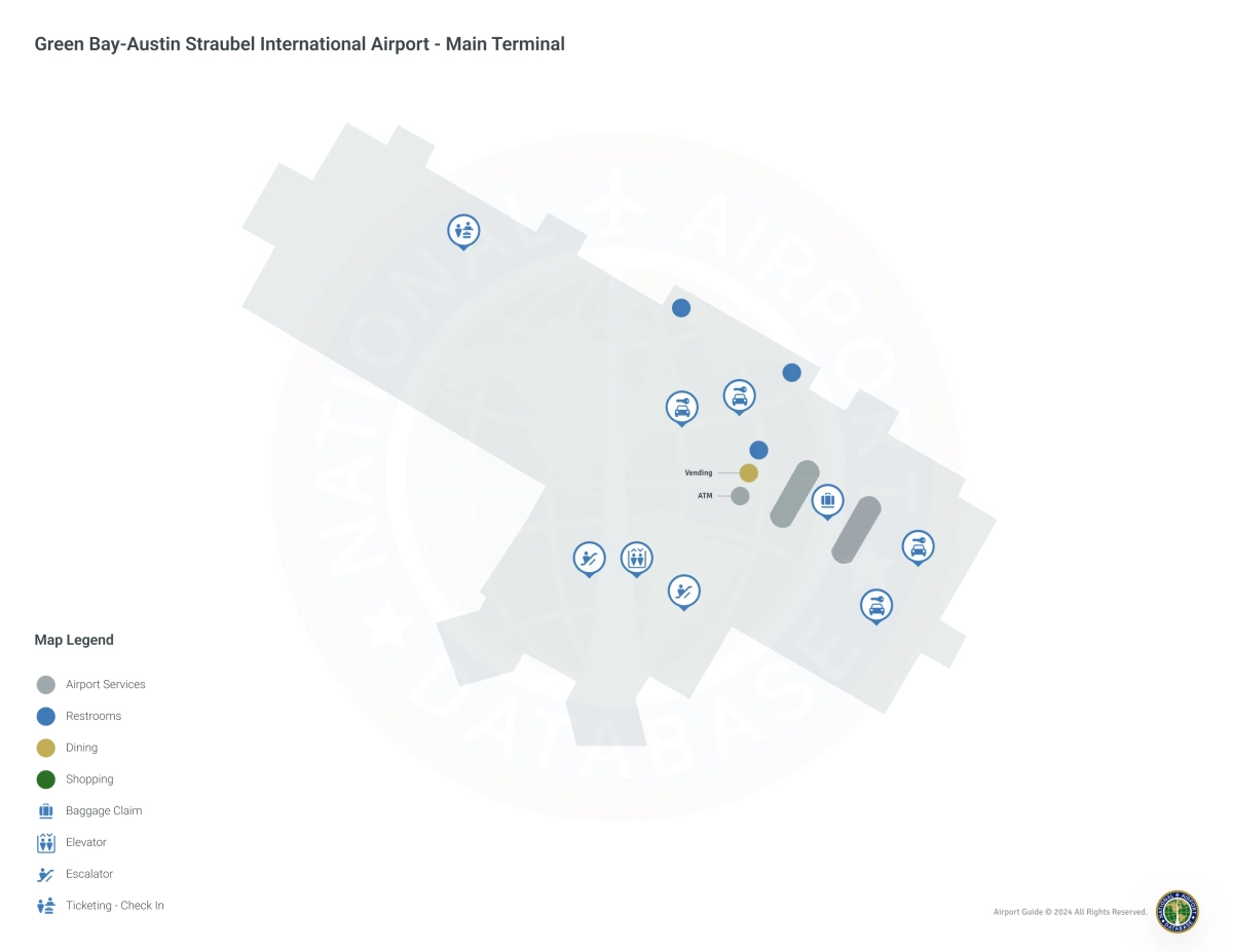 GRB Terminal / Level 1 Map