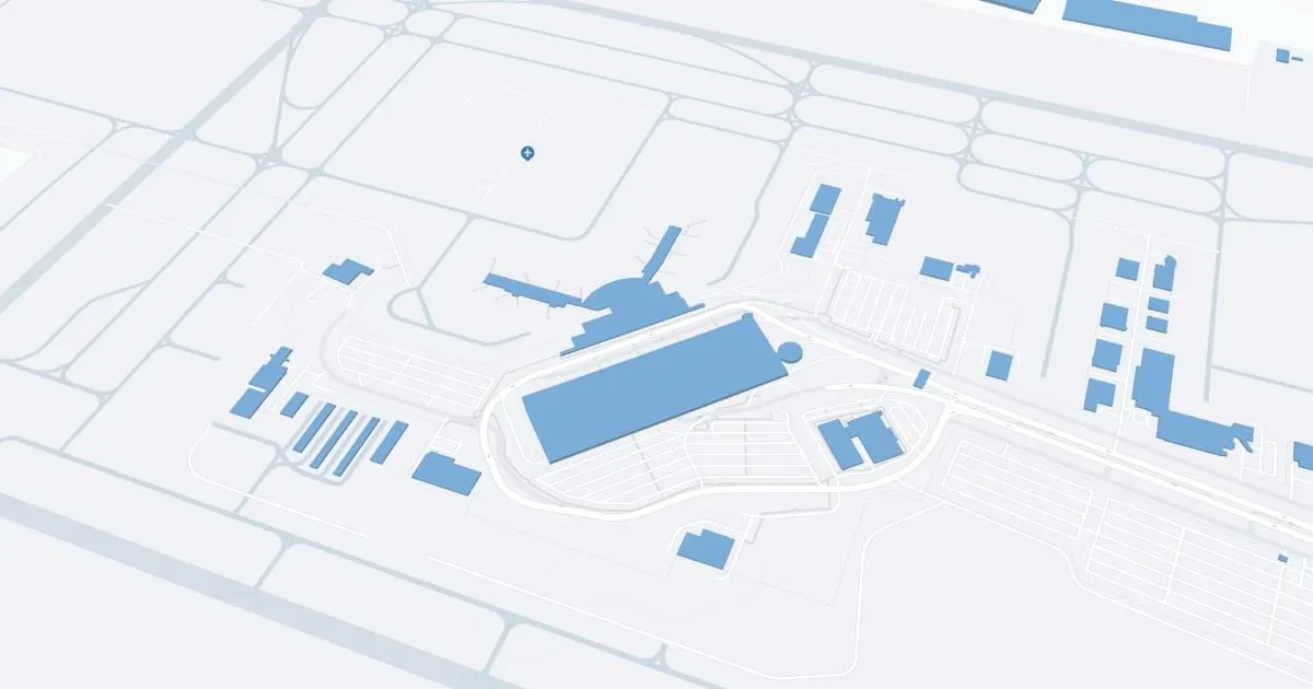 Gerald R Ford International Airport (GRR) Concourse-a Map