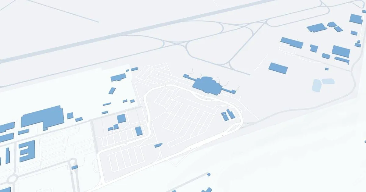 Great Falls International Airport (GTF) Map