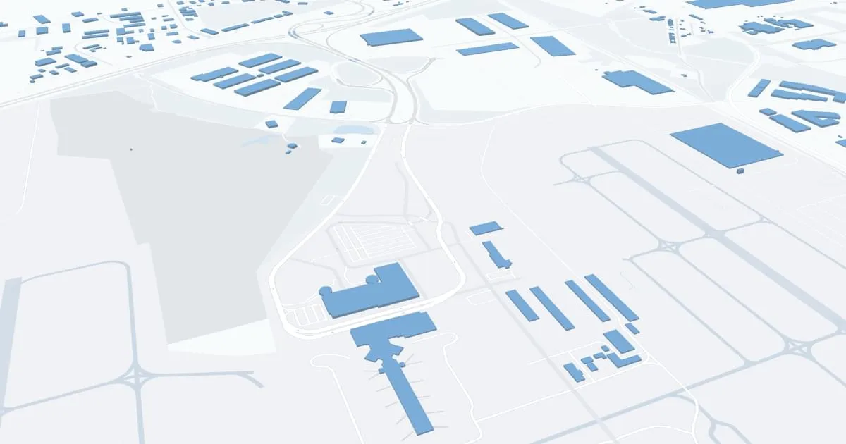 Huntsville International Airport-Carl T Jones Field (HSV) Map