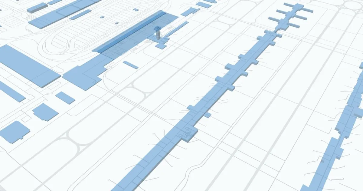 Washington Dulles International Airport (IAD) Map