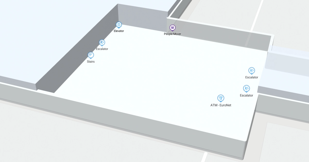 Washington Dulles International Airport Concourse A Map