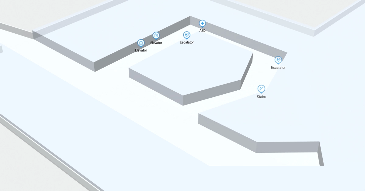 IAD Concourse C Level B1 Interactive map