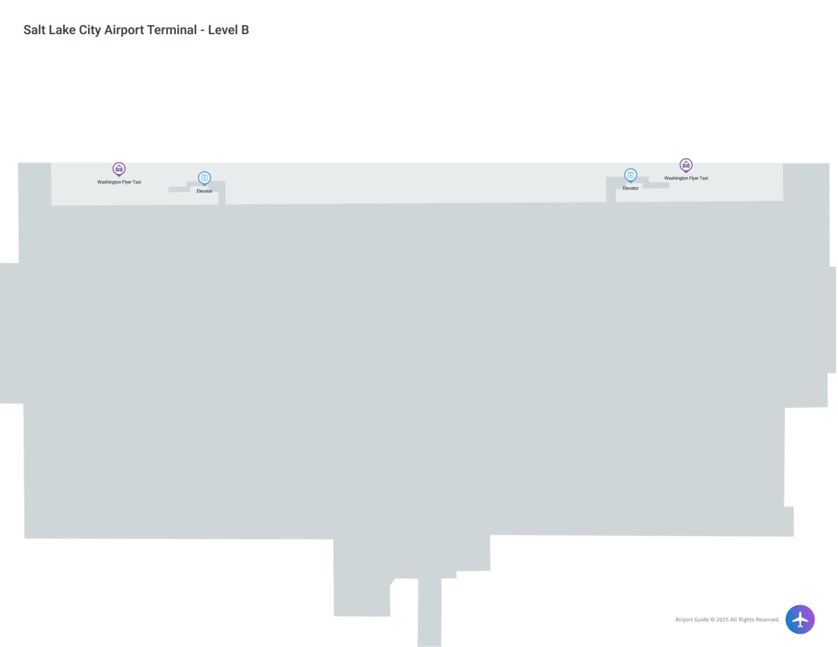 IAD Terminal Level B map