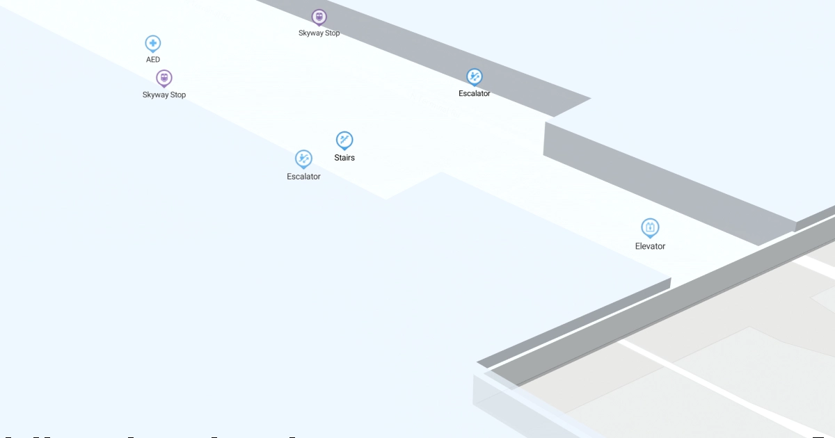 George Bush Intercontinental Airport Terminal A Map