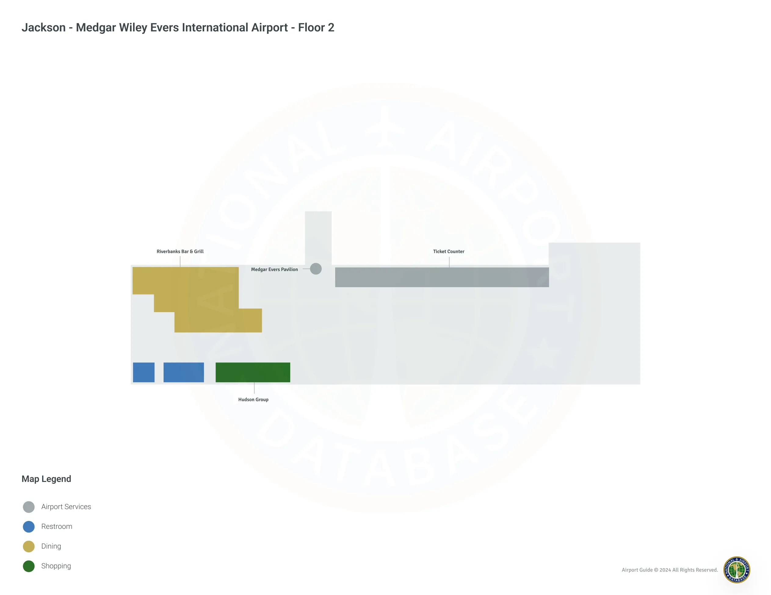 JAN Terminal / Level 2 Map